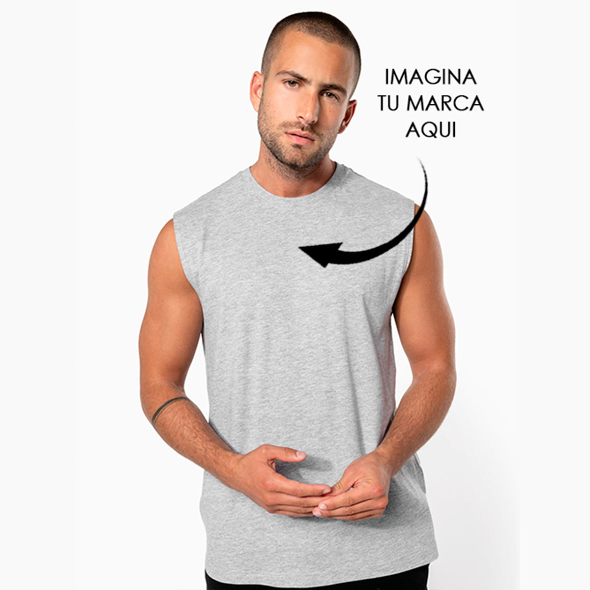 Camiseta sin mangas personalizada