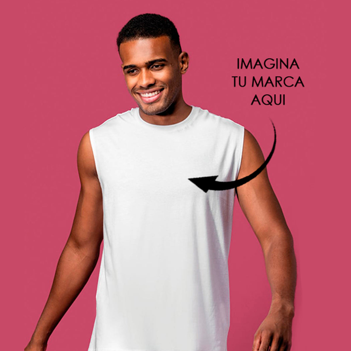 Camiseta sin mangas personalizada