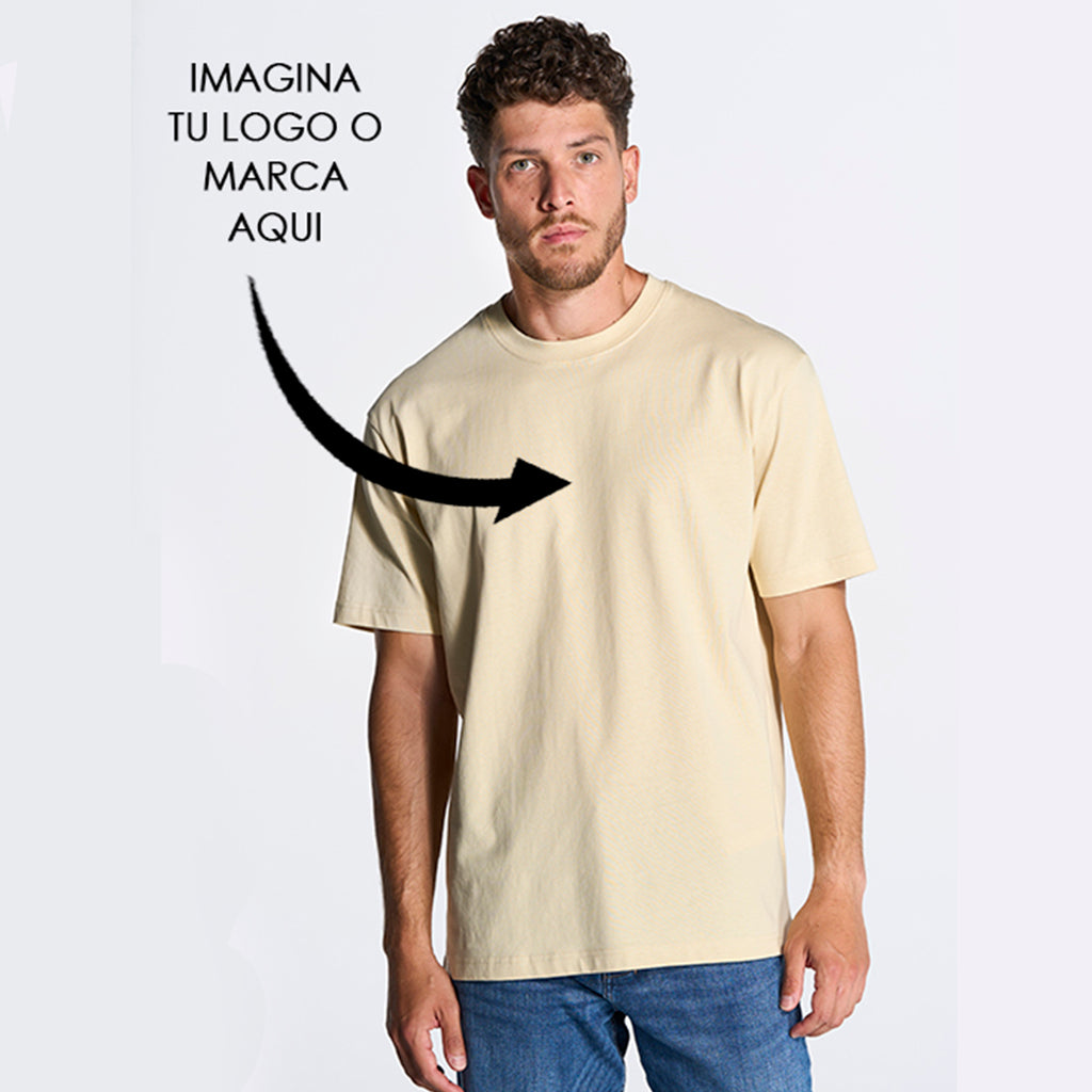 Camiseta oversize personalizada