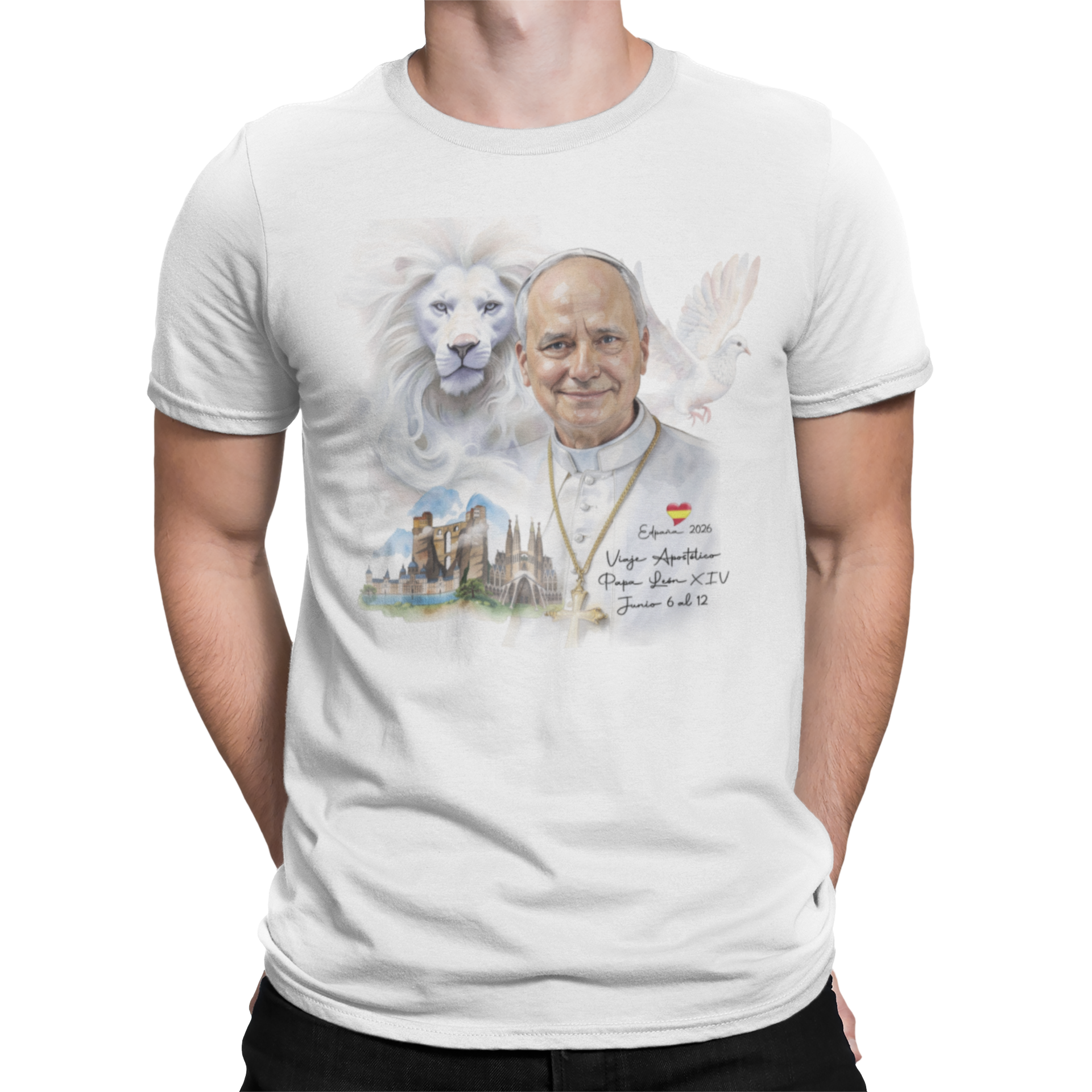 CAMISETA / VISITA PAPA LEON XIV