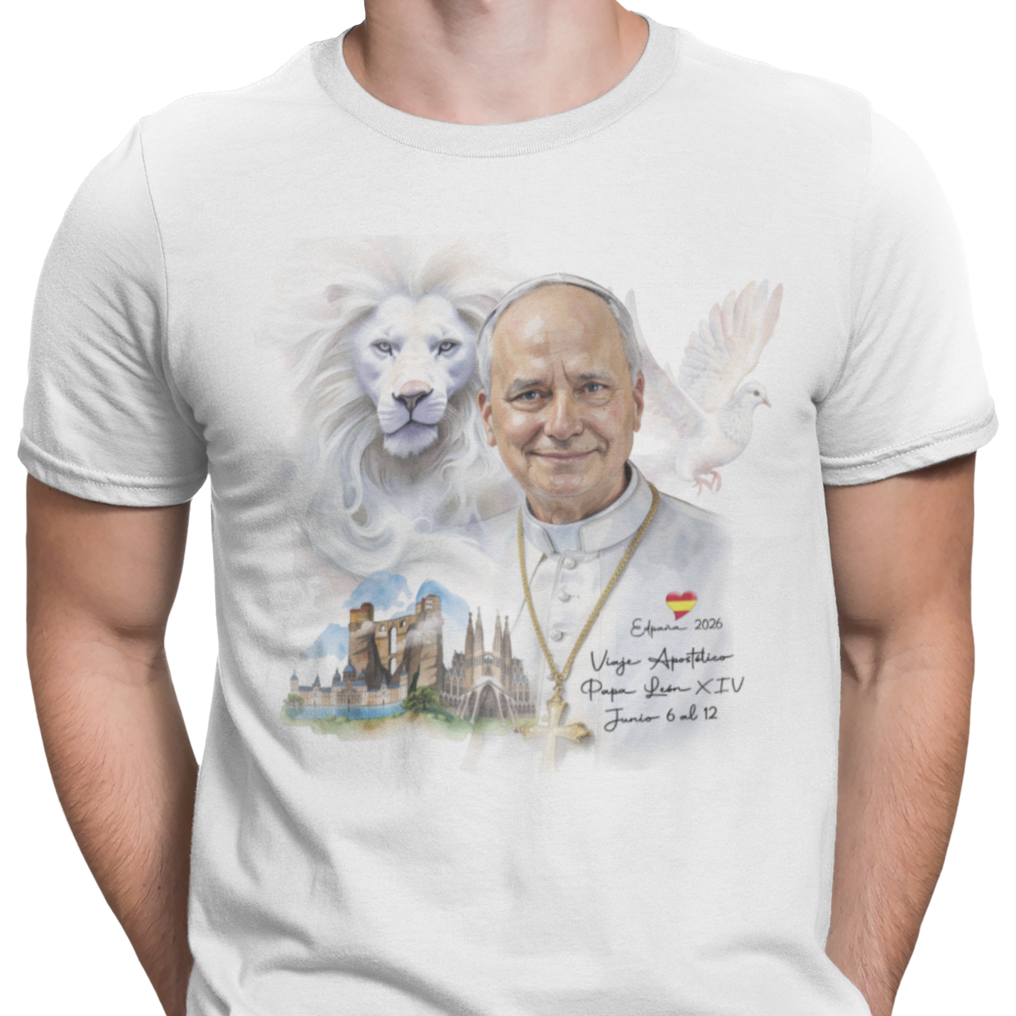 CAMISETA / VISITA PAPA LEON XIV