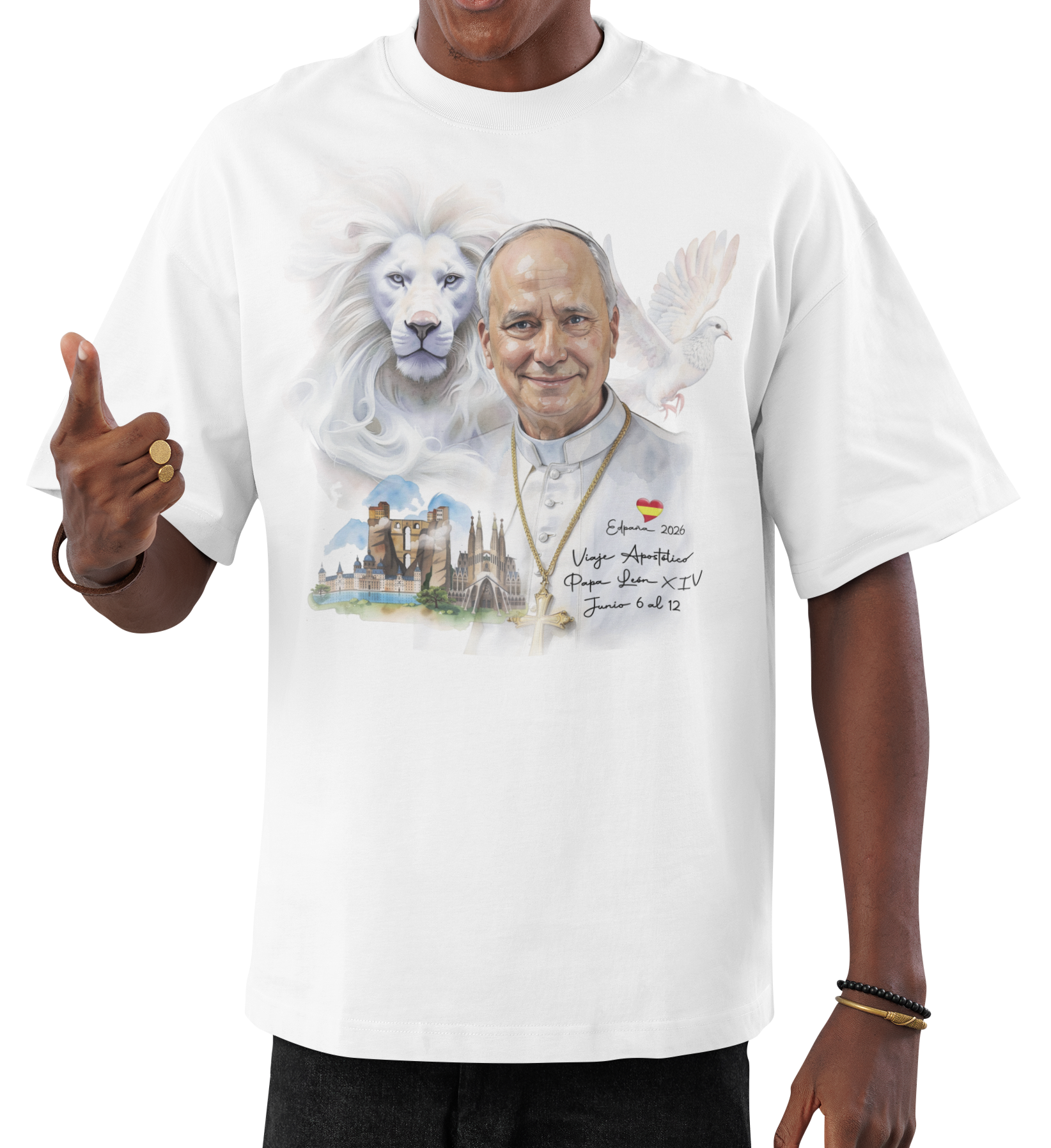 CAMISETA / VISITA PAPA LEON XIV