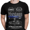 CAMISETA / SUDADERA COCHES CARS CLASICOS MUSTANG SHELBY GT350