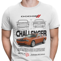 CAMISETA / SUDADERA COCHES CARS CLASICOS DODGE CHALLENGER