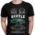 CAMISETA / SUDADERA COCHES CARS CLASICOS VOLKSWAGEN BEETLE