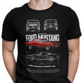 CAMISETA / SUDADERA COCHES CARS CLASICOS FOR MUSTANG FASTBACK