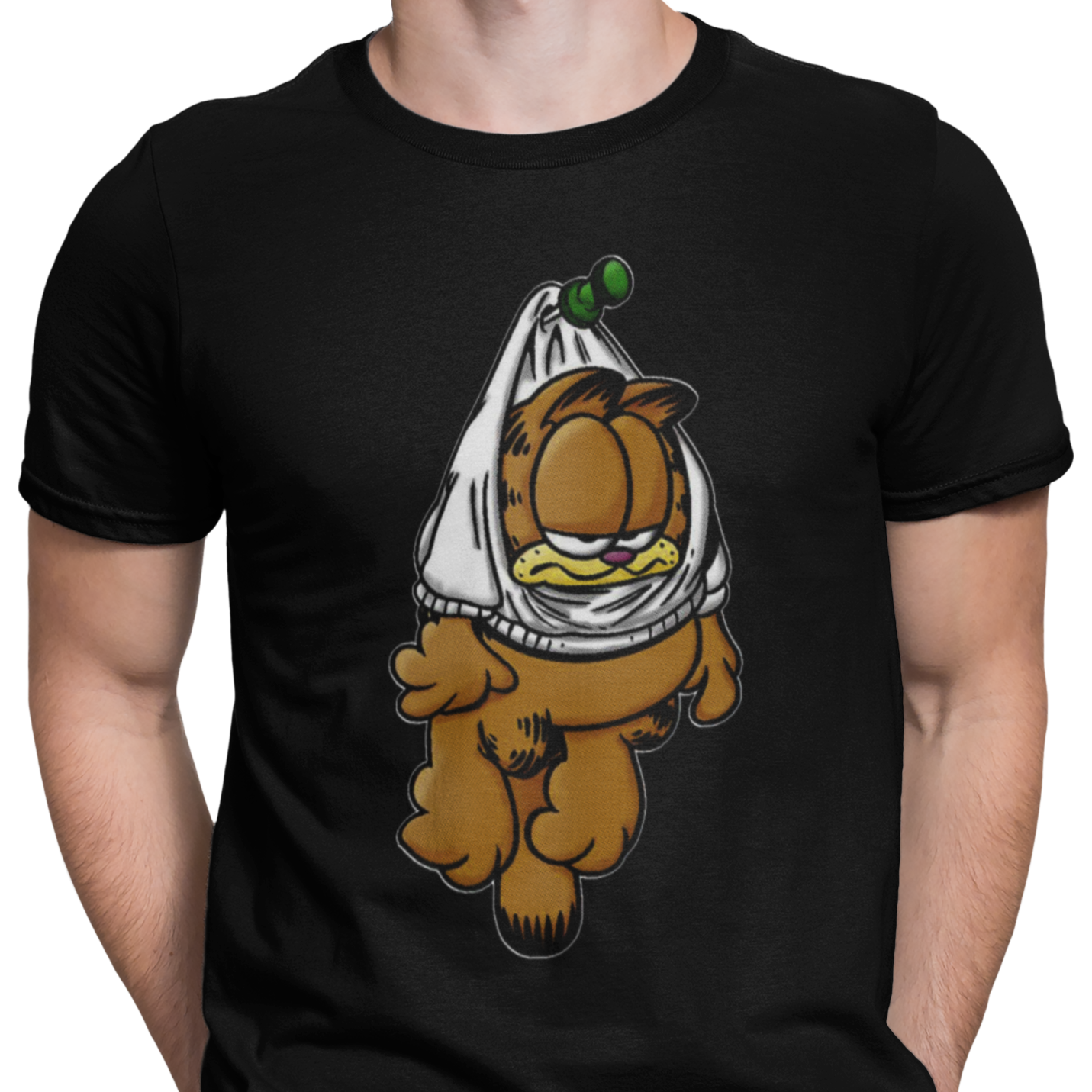 CAMISETA / SUDADERA GARFIEL COLGADO