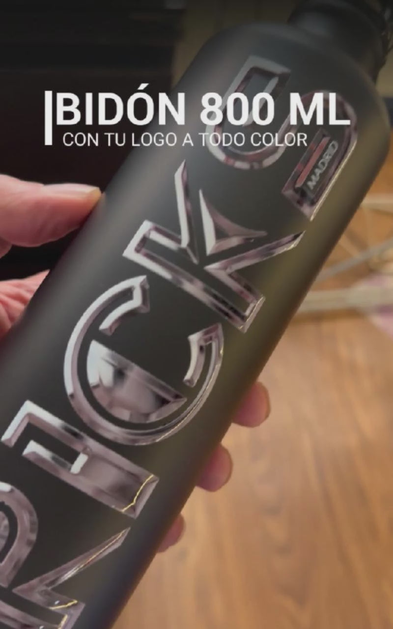 Bidón 800ml aluminio personalizado