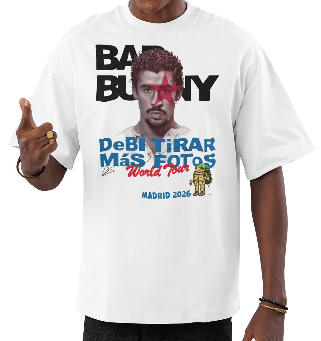 CAMISETA / BAD BUNNY DTMF TOUR 2026 STAR