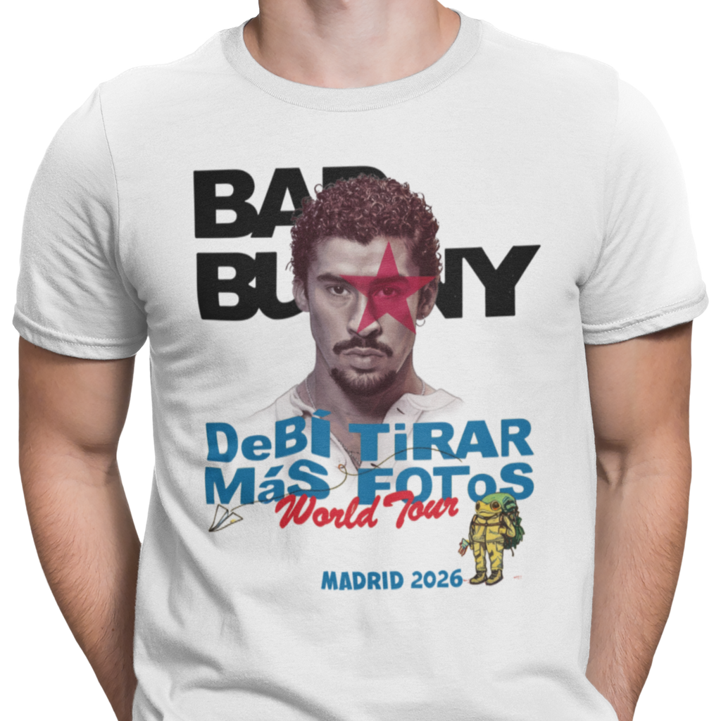 CAMISETA / BAD BUNNY DTMF TOUR 2026 STAR