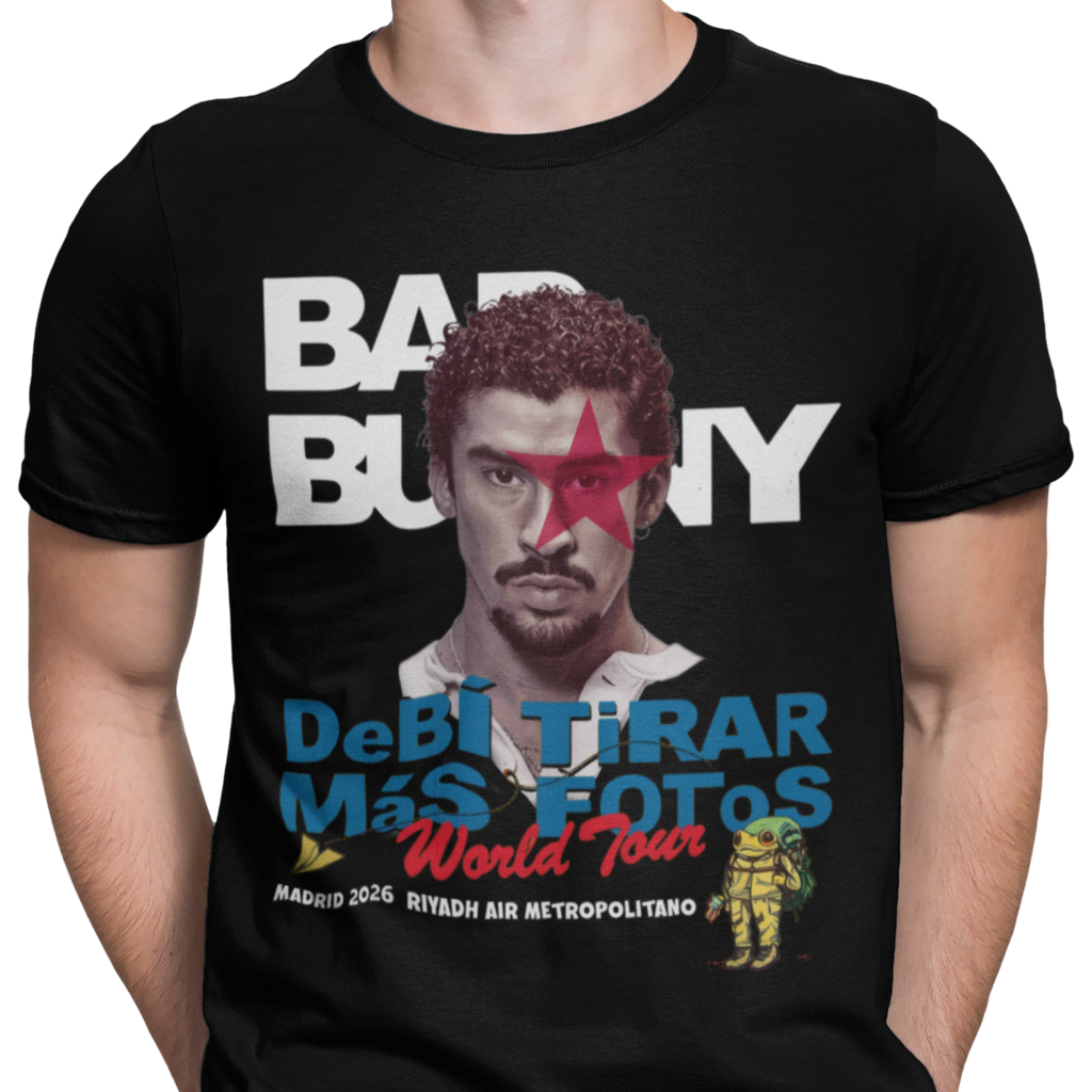 CAMISETA / BAD BUNNY DTMF TOUR 2026 STAR