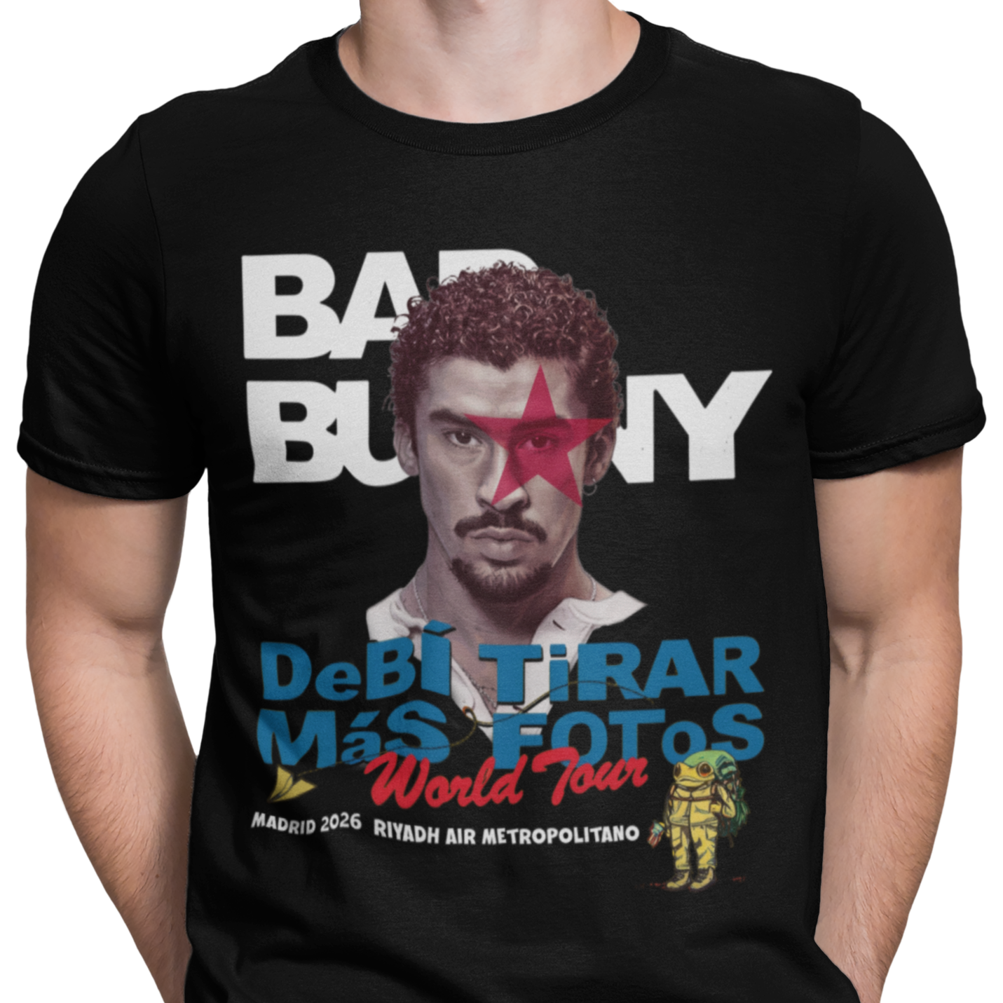 CAMISETA / BAD BUNNY DTMF TOUR 2026 STAR