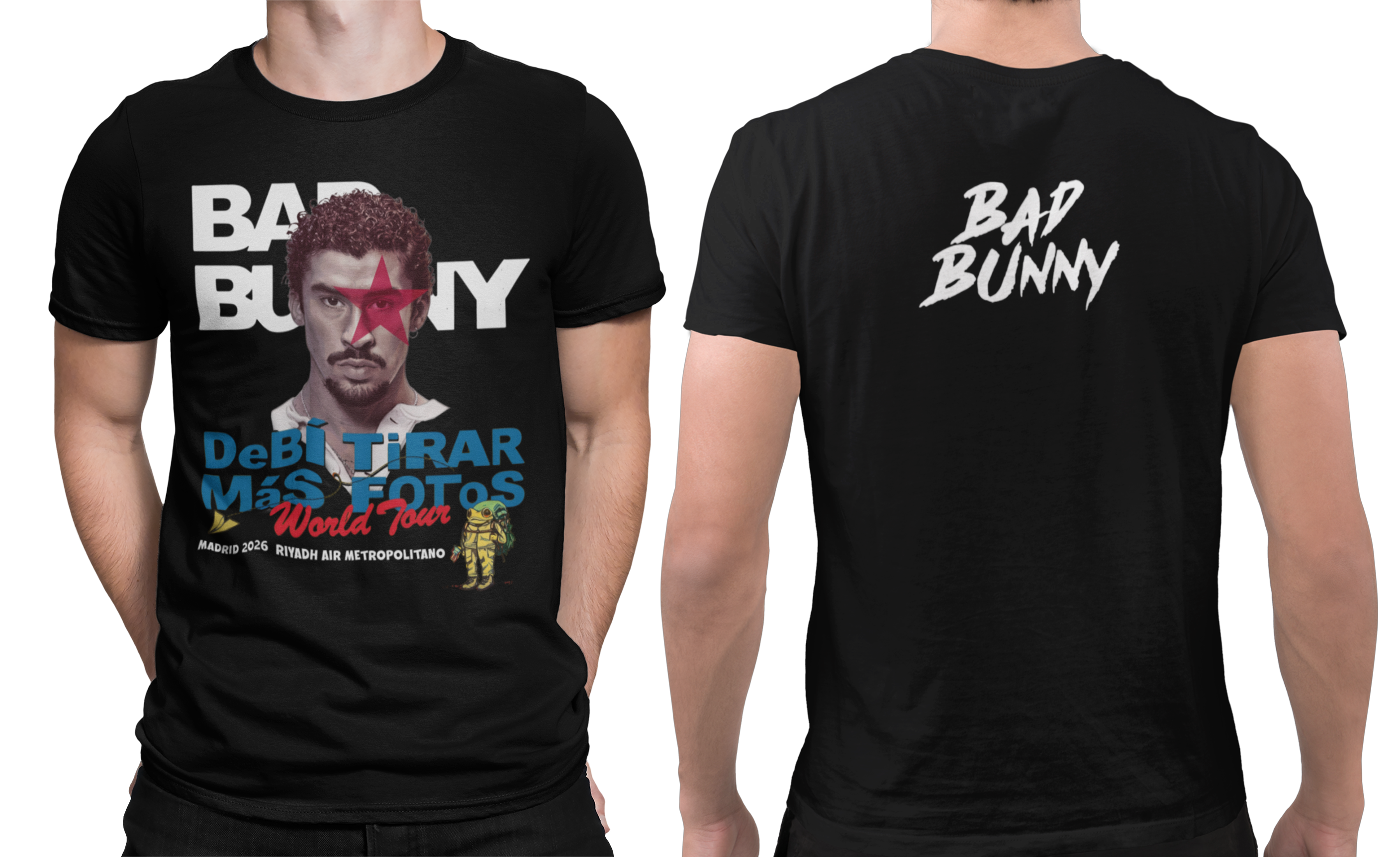 CAMISETA / BAD BUNNY DTMF TOUR 2026 STAR