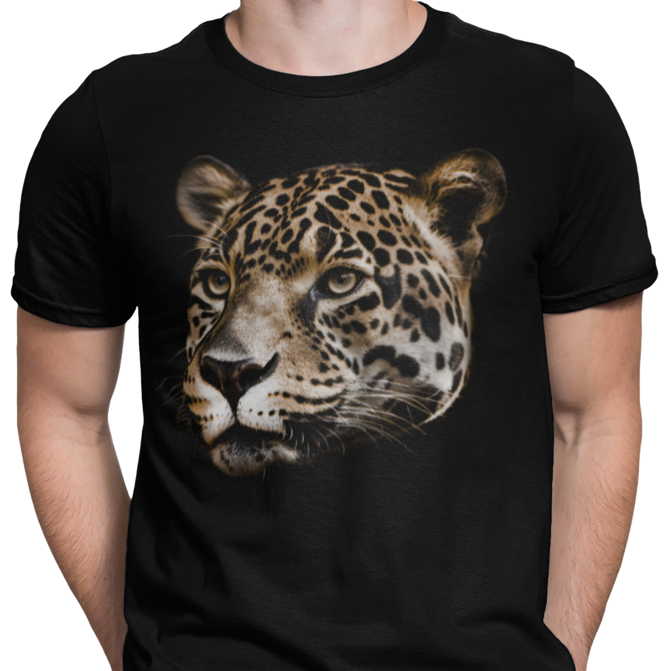 CAMISETA / SUDADERA CARA LEOPARDO