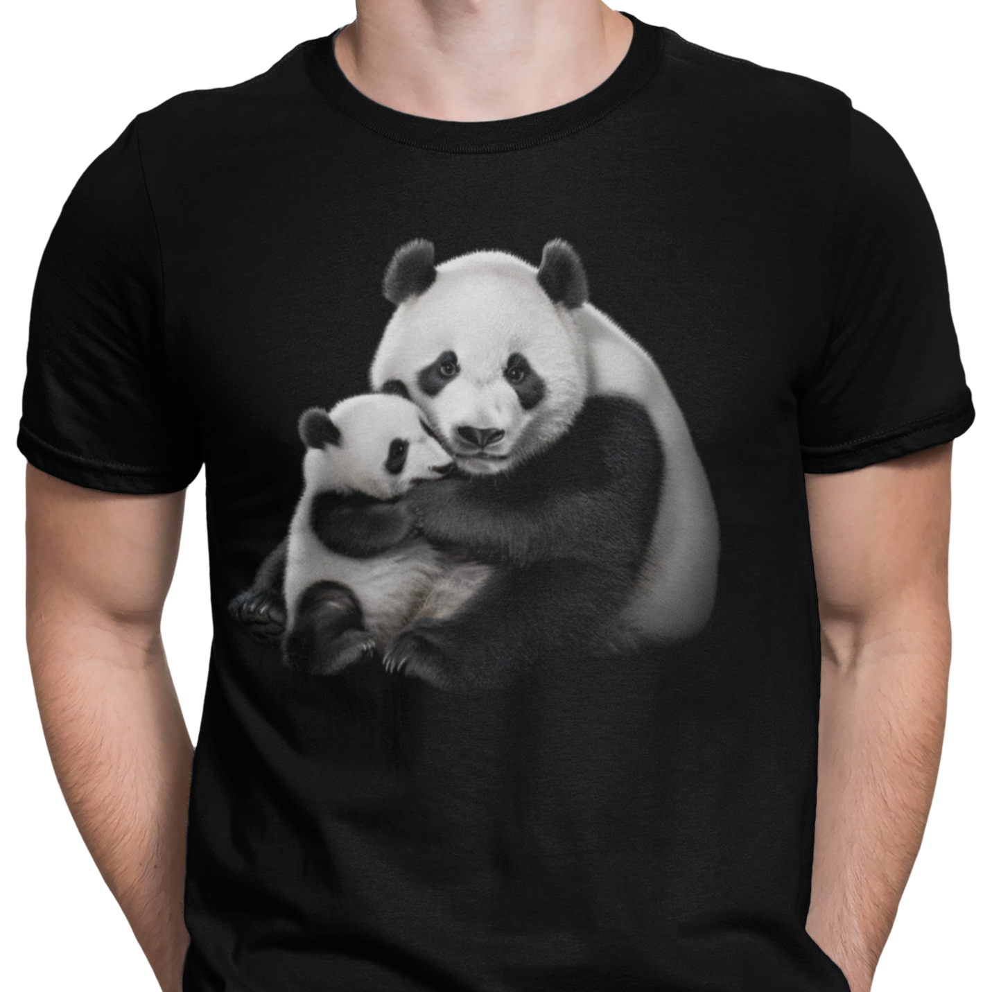CAMISETA / SUDADERA OSO PANDA CON CRIA