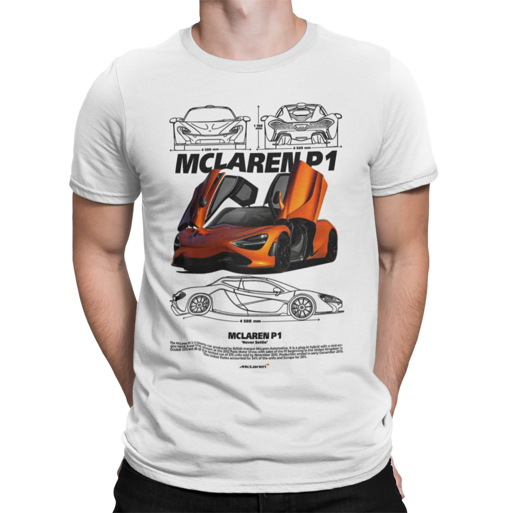 CAMISETA / SUDADERA COCHES CARS MCLAREN P1