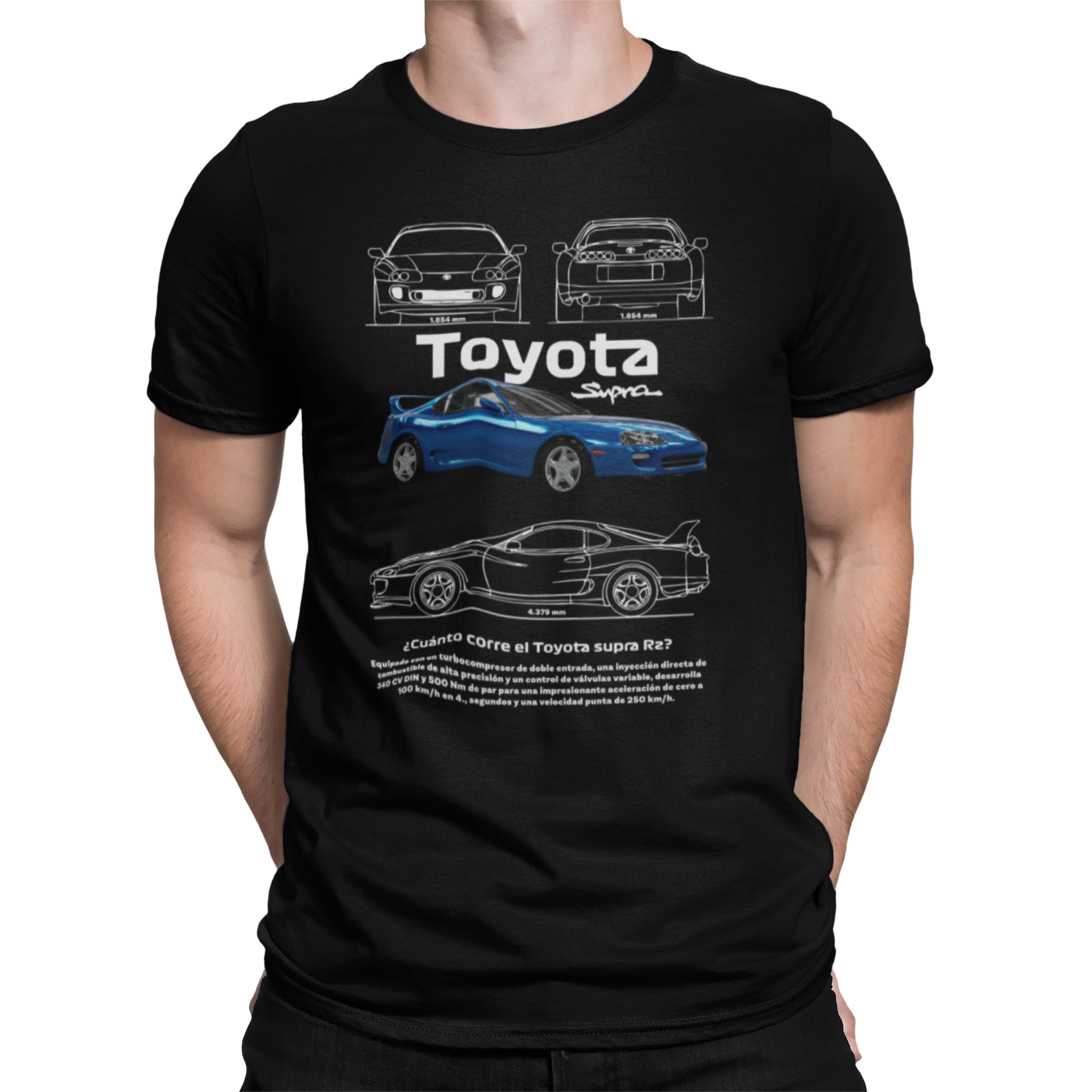 CAMISETA / SUDADERA COCHES CARS TOYOYA SUPRA R2