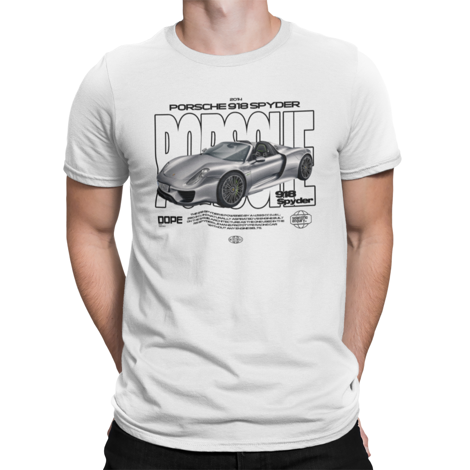 CAMISETA / SUDADERA COCHES CARS PORCHE SPYDER