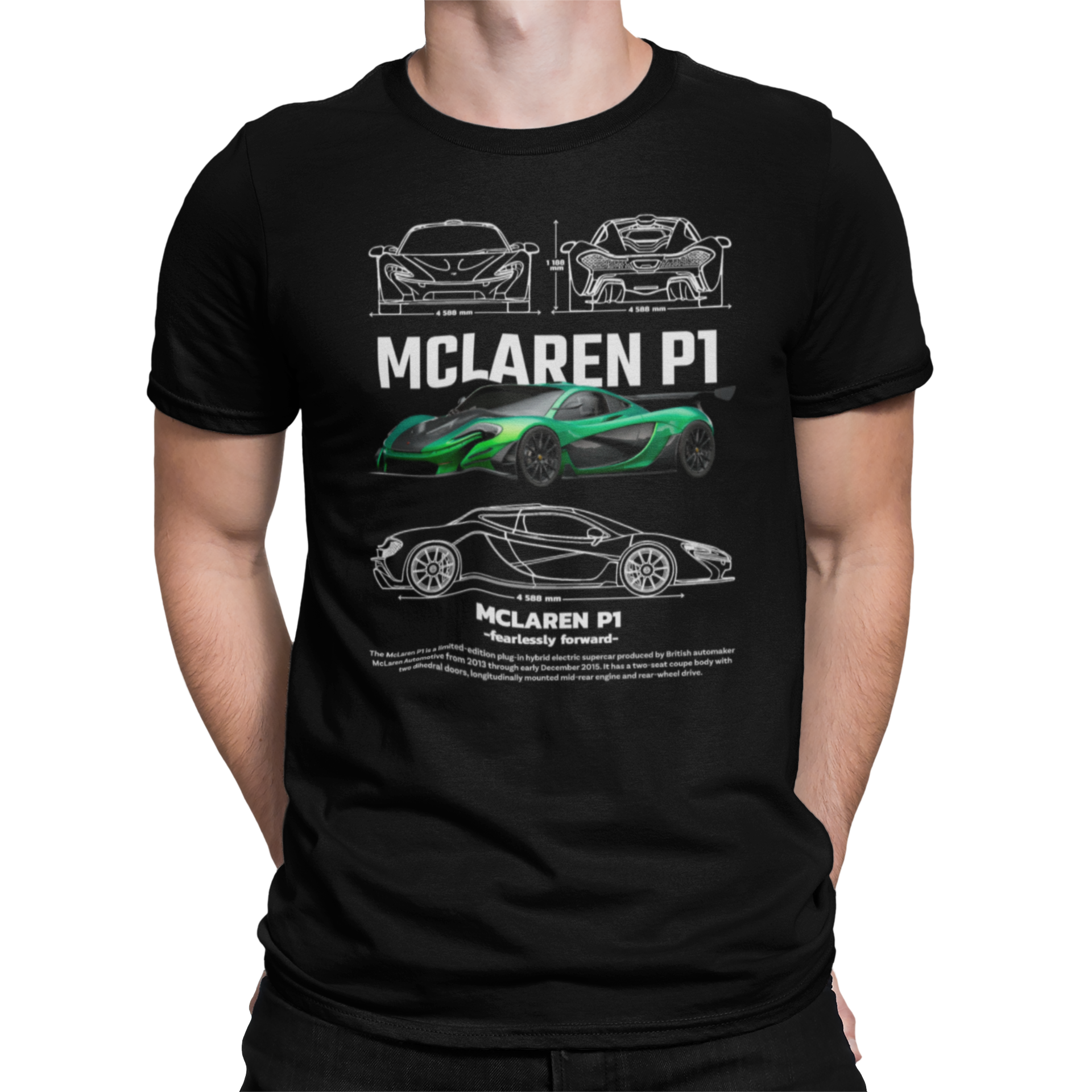 CAMISETA / SUDADERA COCHES CARS MCLAREN P1