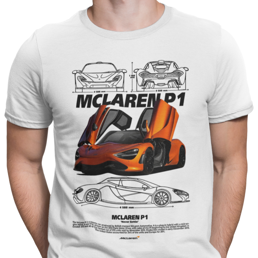CAMISETA / SUDADERA COCHES CARS MCLAREN P1