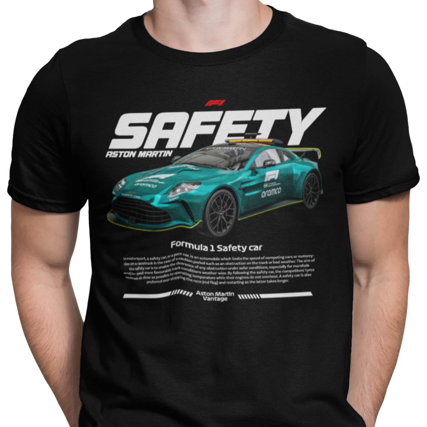 CAMISETA / SUDADERA COCHES CARS SAFETY ASTON MARTIN