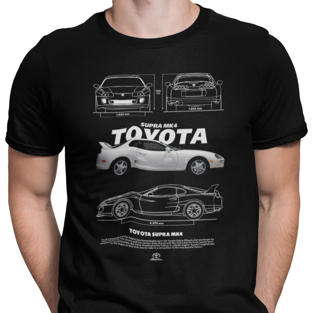 CAMISETA / SUDADERA COCHES CARS TOYOYA SUPRA MK4
