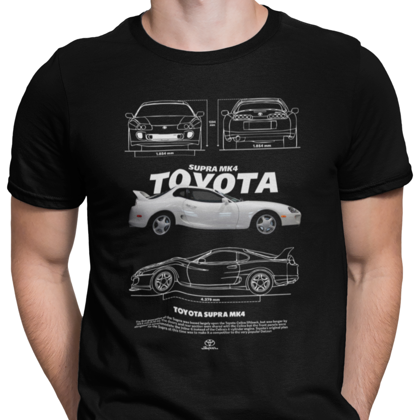 CAMISETA / SUDADERA COCHES CARS TOYOYA SUPRA MK4