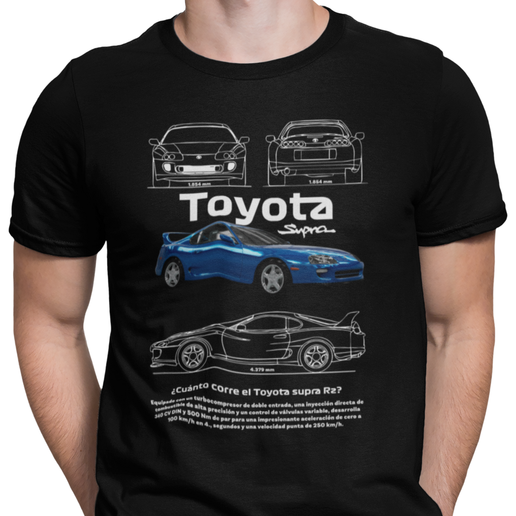 CAMISETA / SUDADERA COCHES CARS TOYOYA SUPRA R2