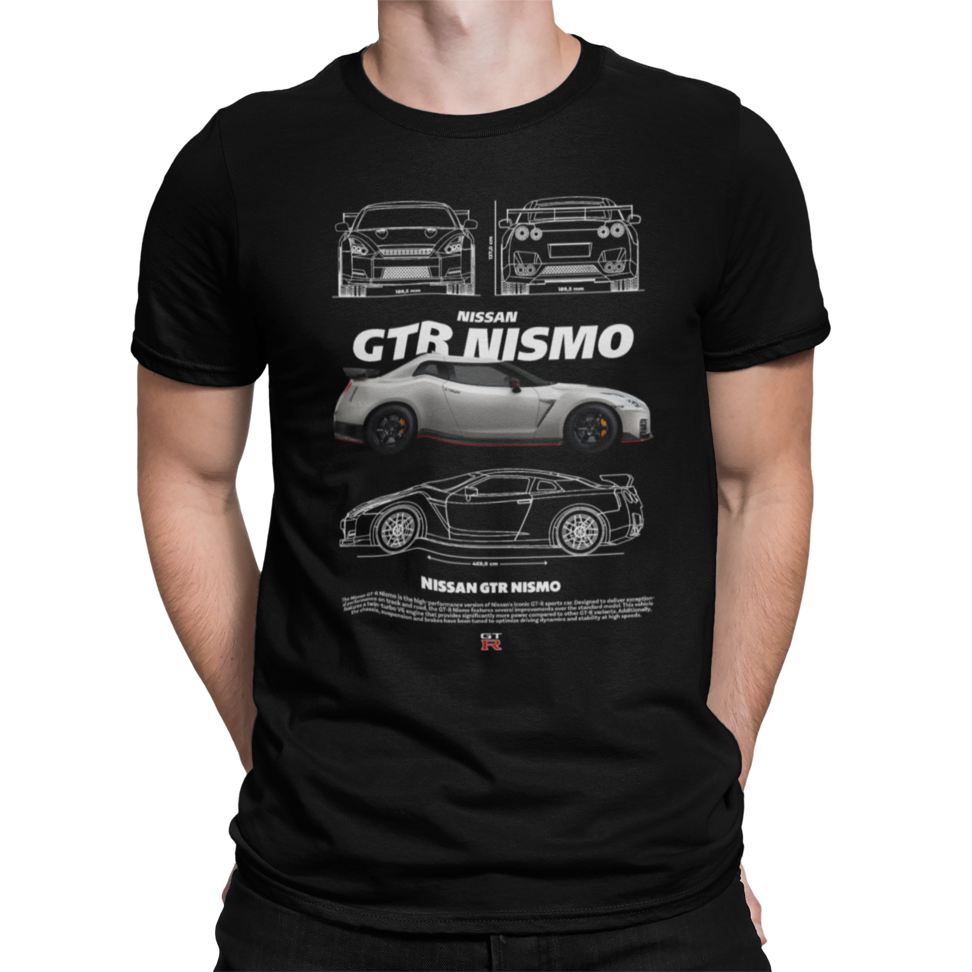 CAMISETA / SUDADERA COCHES NISSAN GTR NISMO