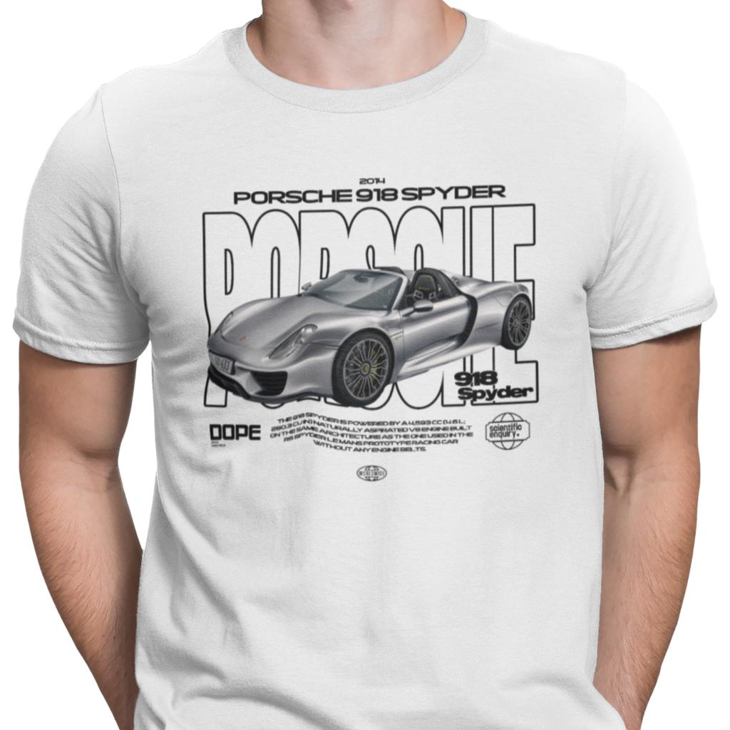CAMISETA / SUDADERA COCHES CARS PORCHE SPYDER