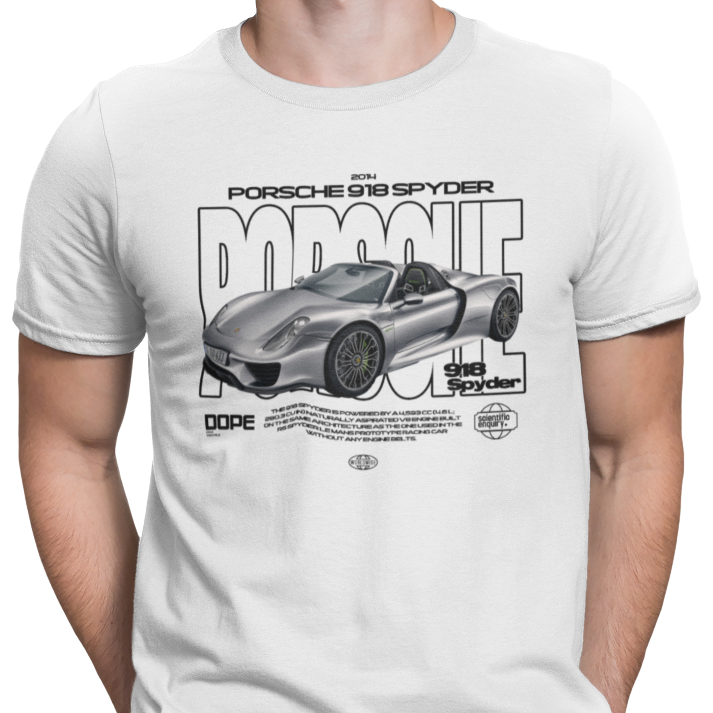 CAMISETA / SUDADERA COCHES CARS PORCHE SPYDER