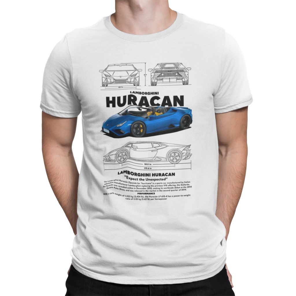 CAMISETA / SUDADERA COCHES LAMBORGHINI HURACAN