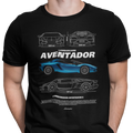 CAMISETA / SUDADERA COCHES CARS LAMBORGINI AVENTADOR