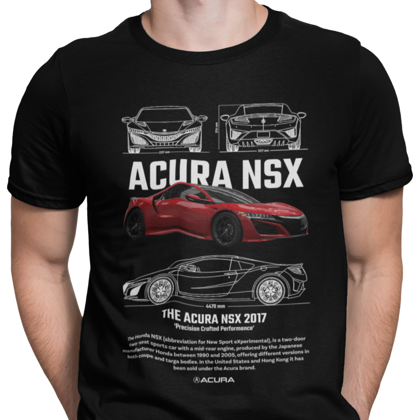 CAMISETA / SUDADERA COCHES CARS ACURA NSX