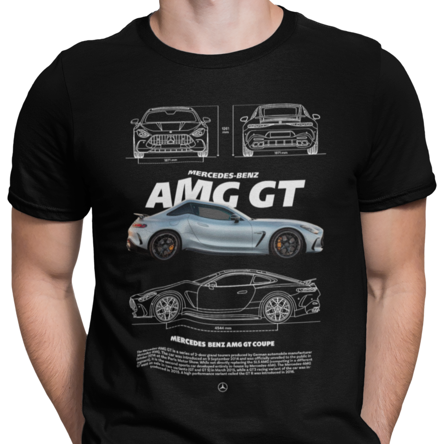 CAMISETA / SUDADERA COCHES CARS AMG GT