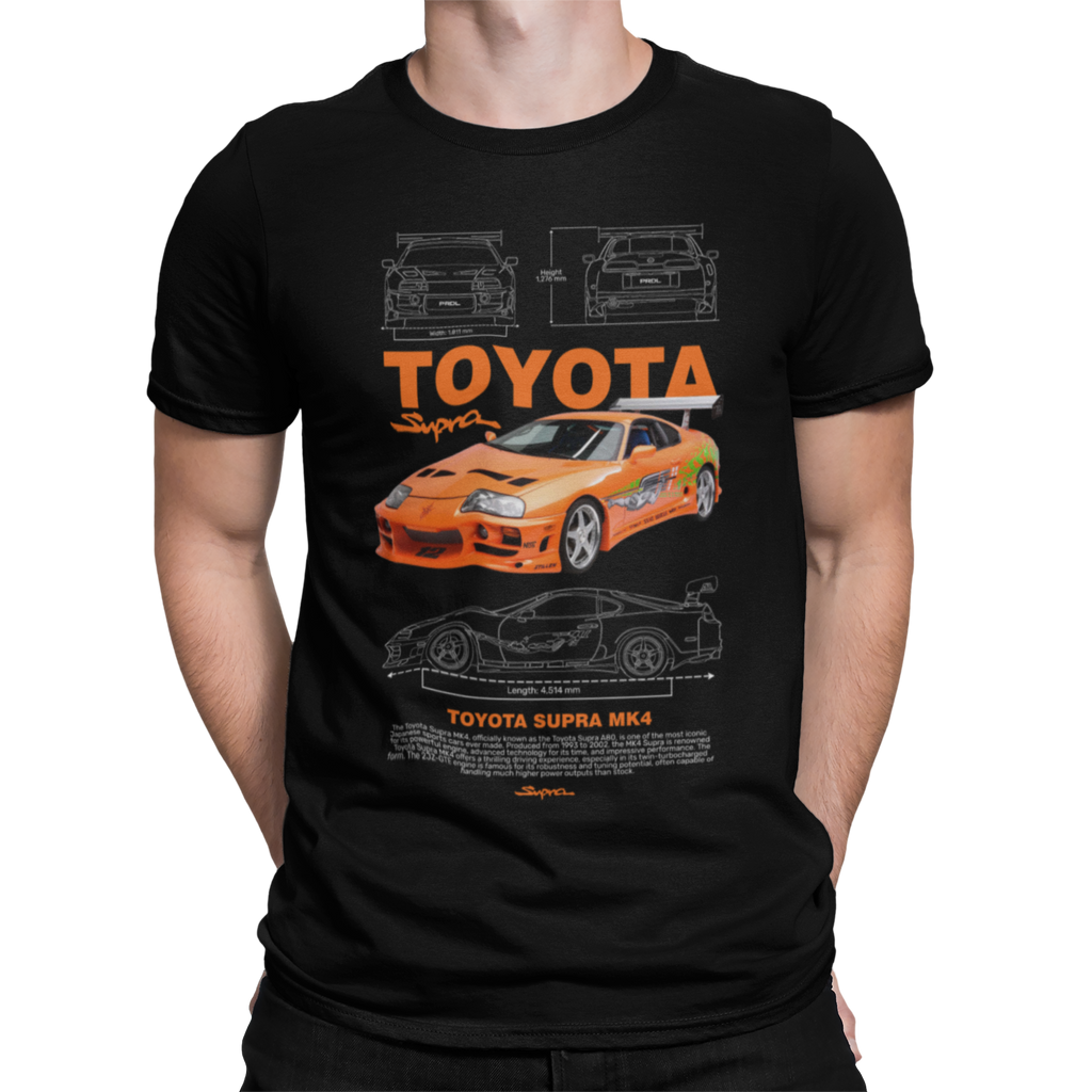 CAMISETA / SUDADERA COCHES CARS TOYATA SUPRA MK4