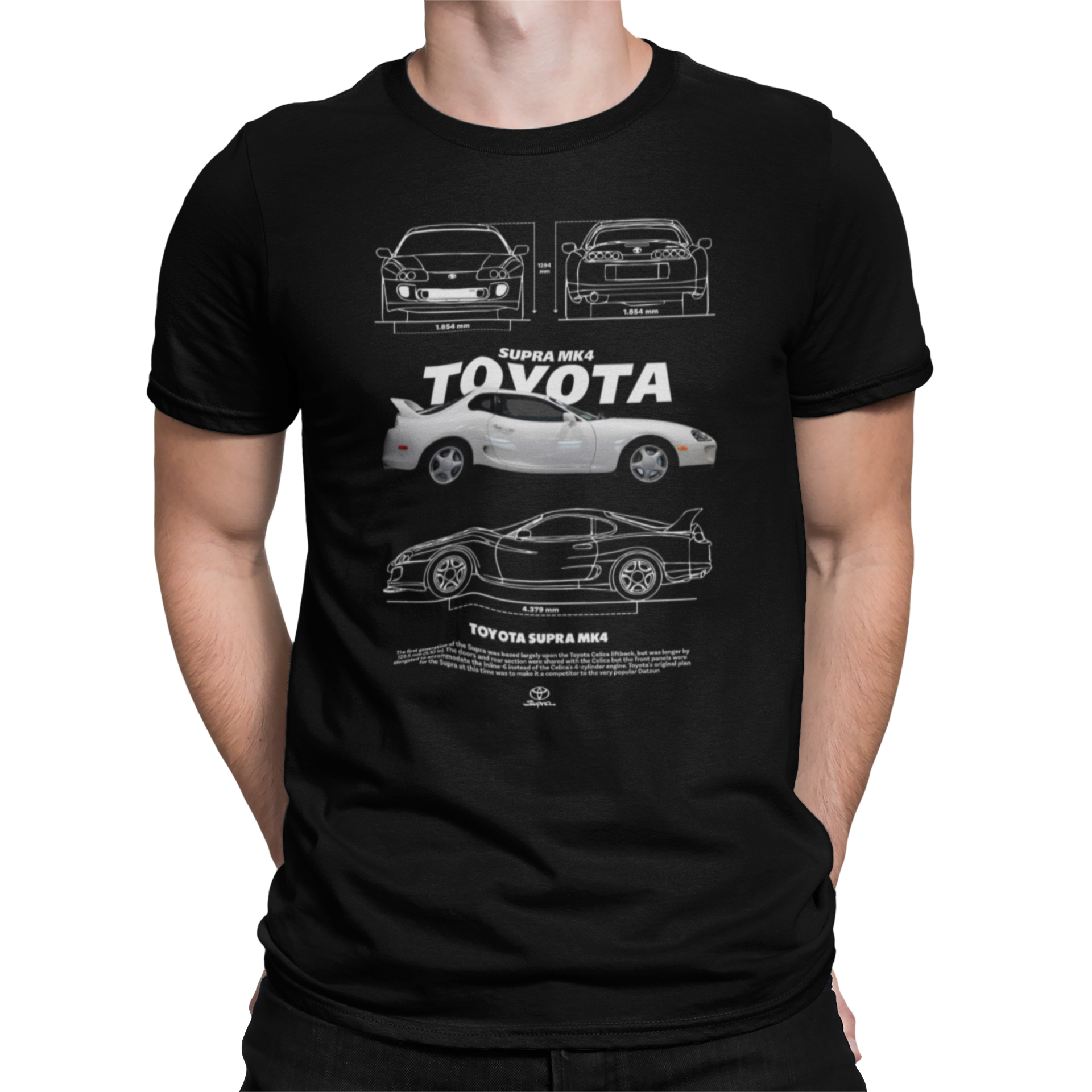 CAMISETA / SUDADERA COCHES CARS TOYOYA SUPRA MK4
