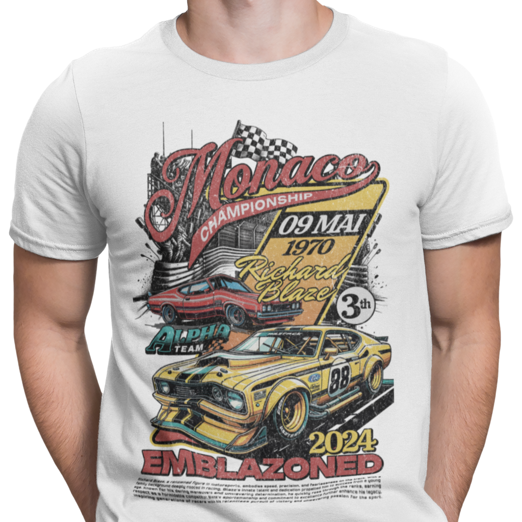 CAMISETA / SUDADERA COCHES CARS MONACO