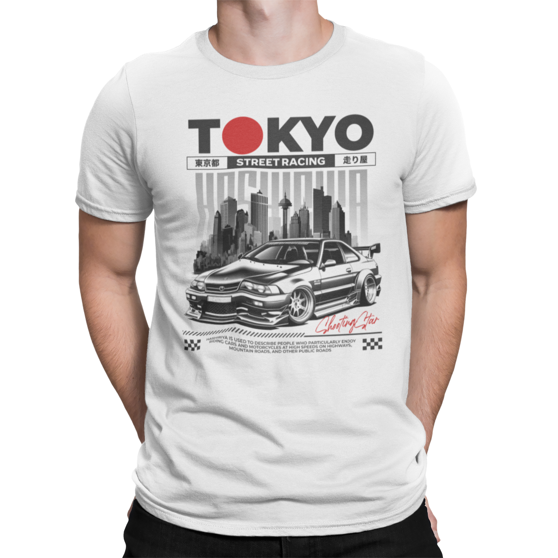 CAMISETA / SUDADERA COCHES CARS STREET RACING TOKYO
