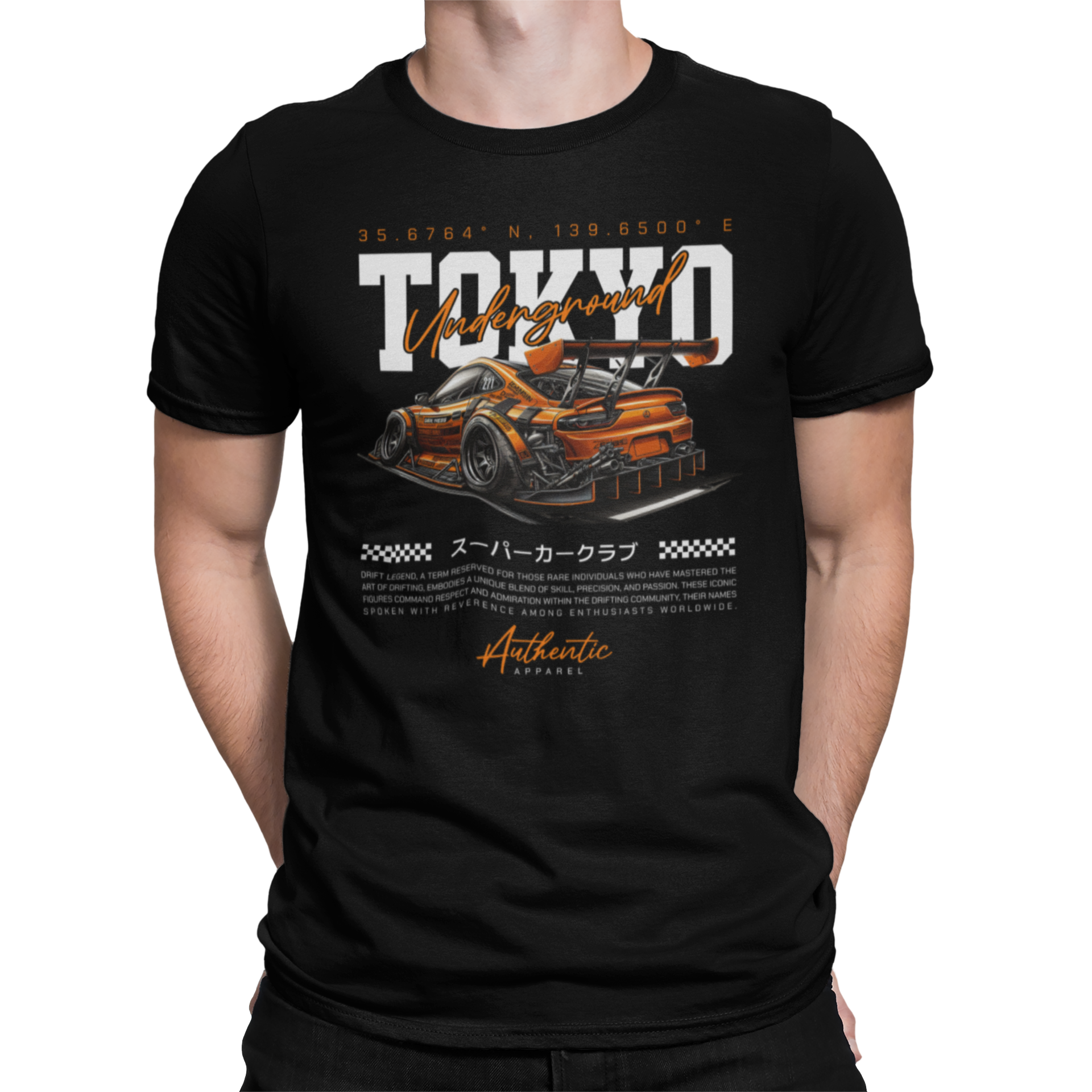 CAMISETA / SUDADERA COCHES CARS STREET TOKYO