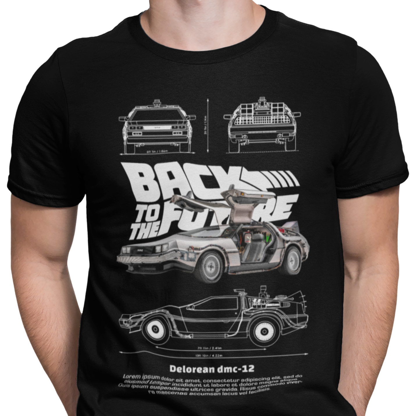 CAMISETA / SUDADERA COCHES CARS BACK TO THE FUTURE