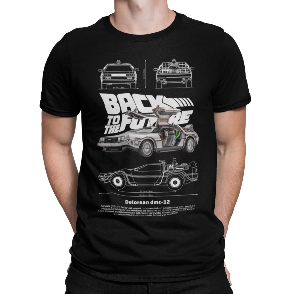 CAMISETA / SUDADERA COCHES CARS BACK TO THE FUTURE