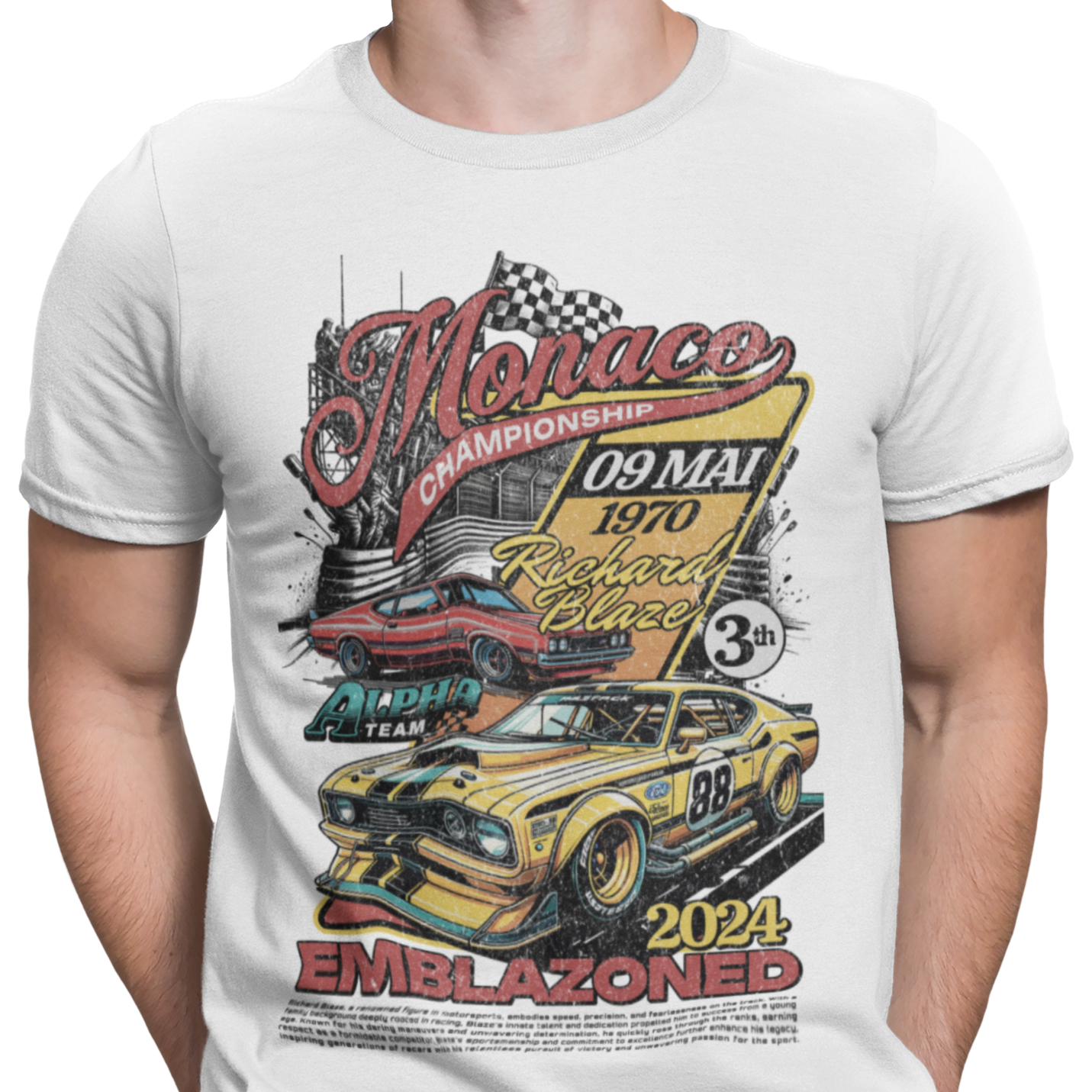 CAMISETA / SUDADERA COCHES MONACO CHAMPIONSHIP