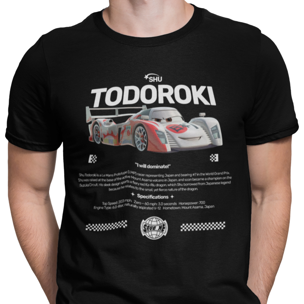 CAMISETA / SUDADERA COCHES CARS SHU TODOROKI
