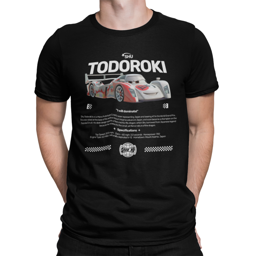 CAMISETA / SUDADERA COCHES CARS SHU TODOROKI