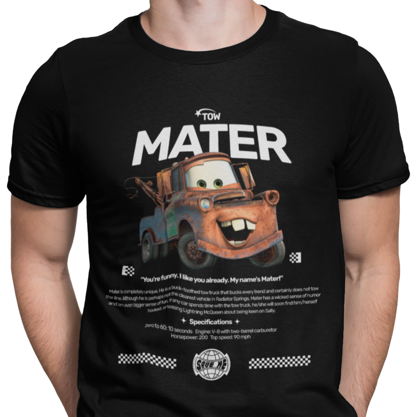 CAMISETA / SUDADERA COCHES CARS TOW MATER