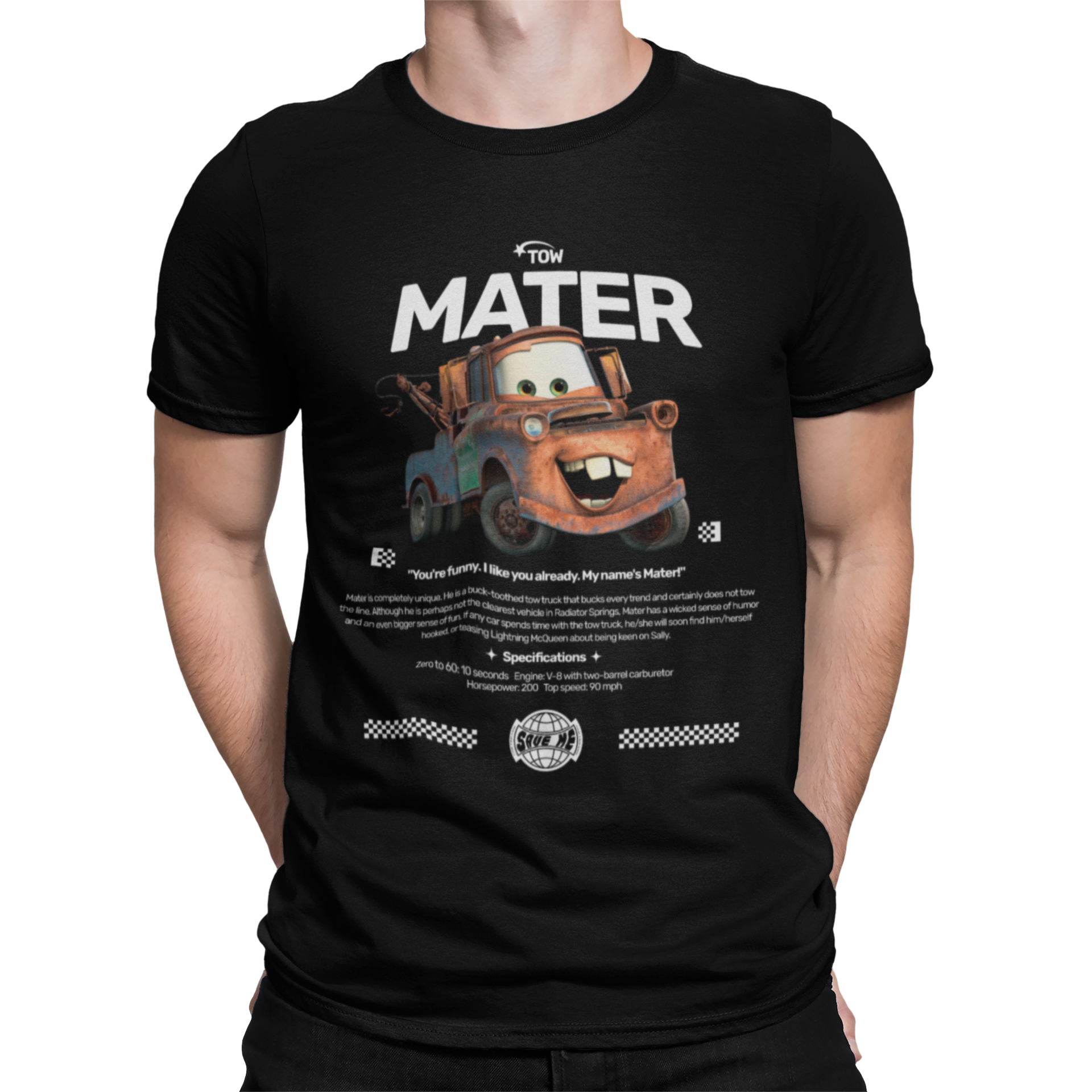 CAMISETA / SUDADERA COCHES CARS TOW MATER