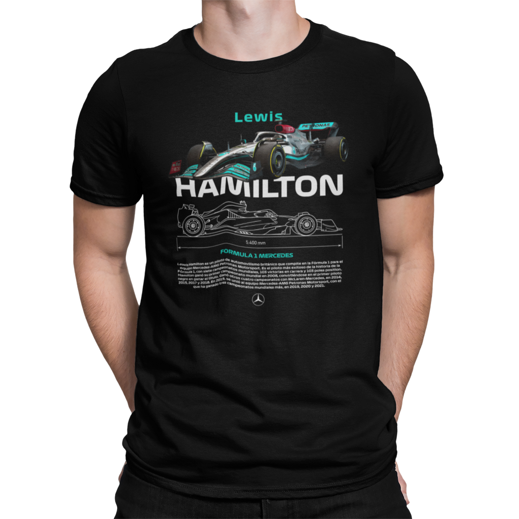CAMISETA / SUDADERA COCHES FORMULA 1 LEWIS HAMILTON