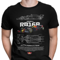 CAMISETA / SUDADERA COCHES FORMULA 1 RB16R REDBULL