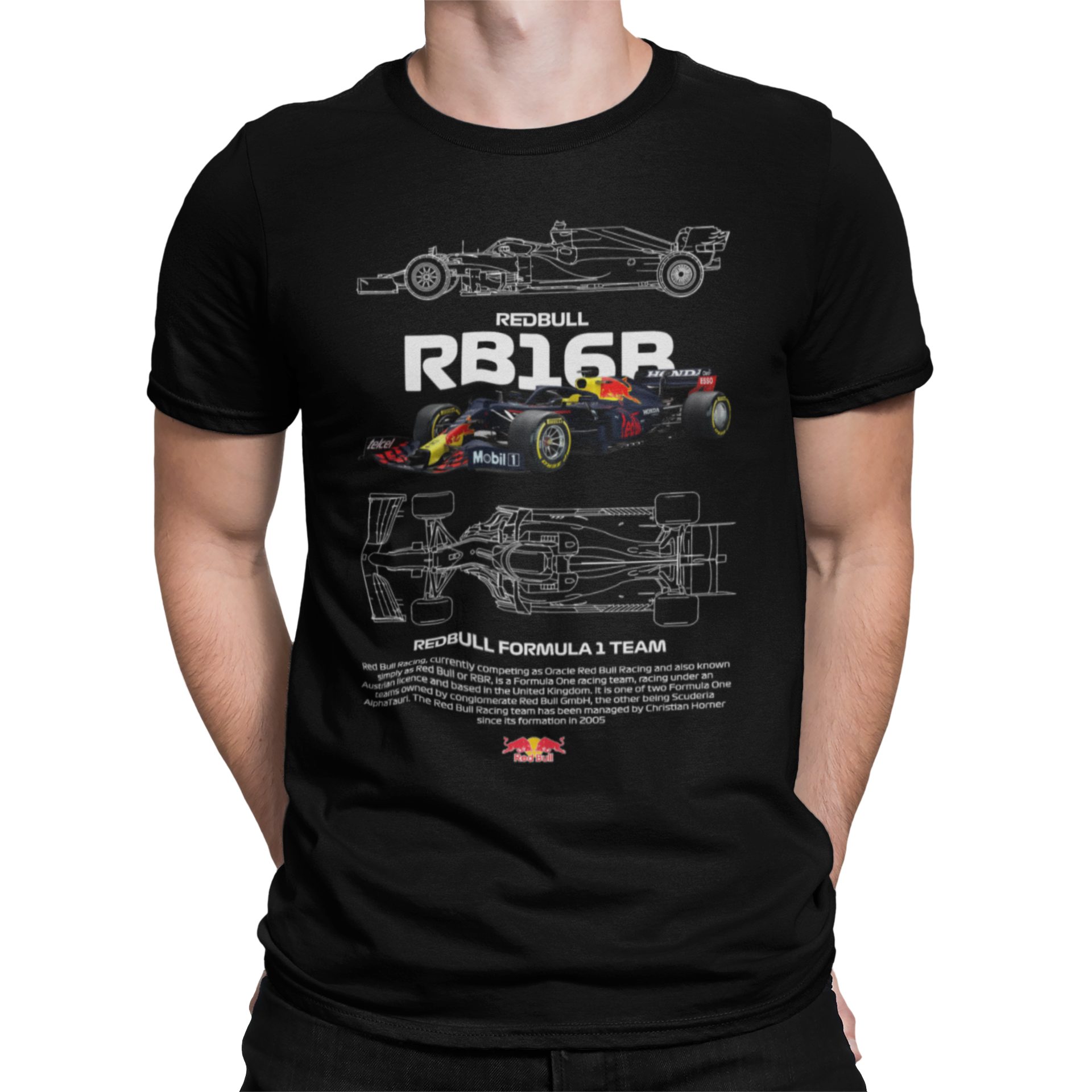 CAMISETA / SUDADERA COCHES FORMULA 1 RB16R REDBULL